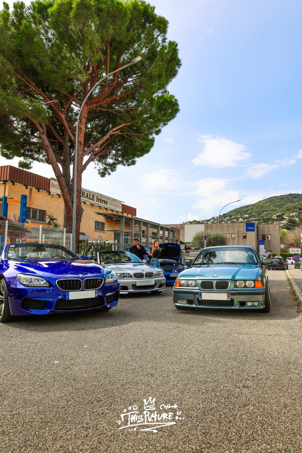 BMW lors d'un événement